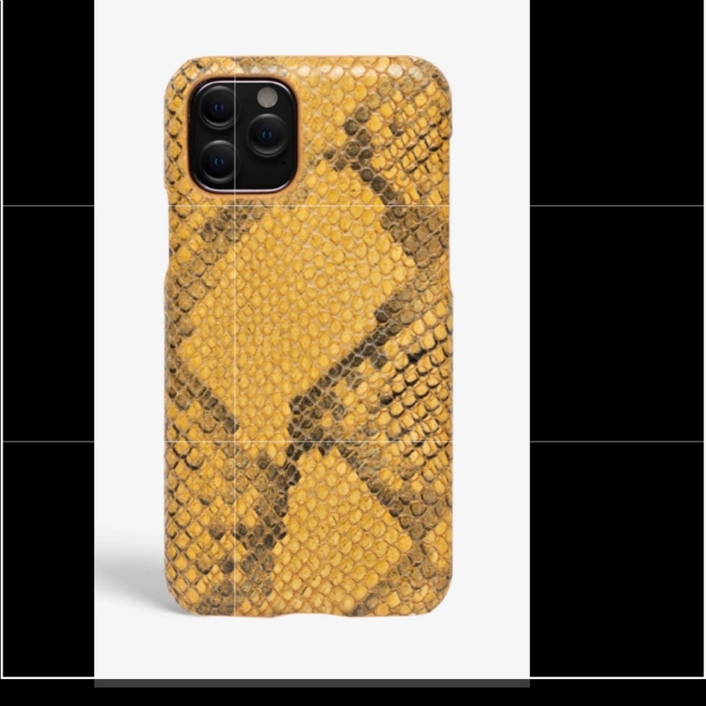 iPhone 11 Pro genuine snake leather case